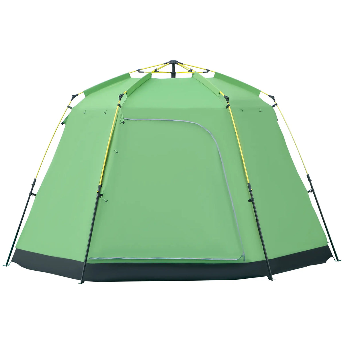 6 Person Instant Tent, 2-Tier Fabric With 4 Windows, Portable Camping, Green Camping Tents at Gallery Canada
