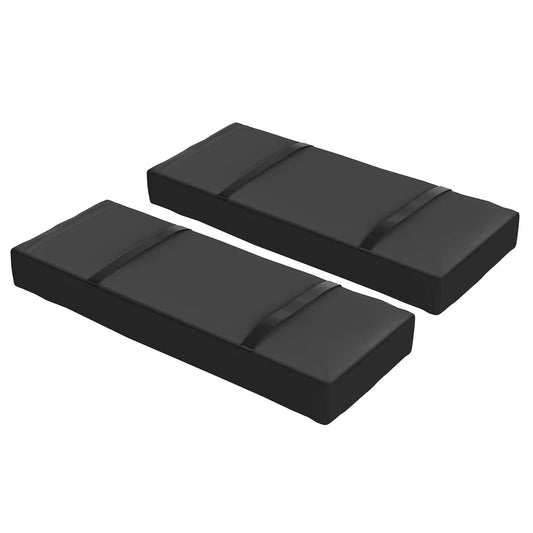 2PCS Patio Umbrella Base Weight Bag, 33 lbs, Black Umbrella Bases Black at Gallery Canada