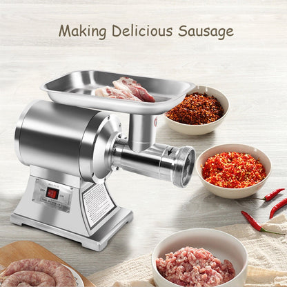 1100W Stainless Steel Heavy Duty #22 Electric Meat Grinder Food Grinders & Mills at Gallery Canada