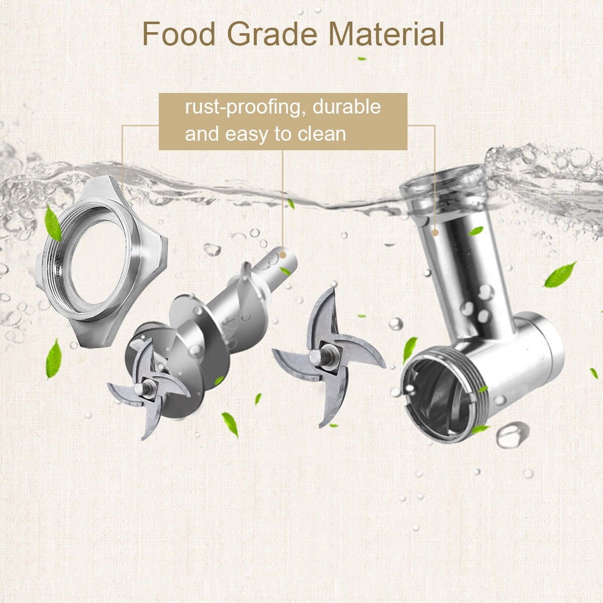 1100W Stainless Steel Heavy Duty #22 Electric Meat Grinder Food Grinders & Mills at Gallery Canada