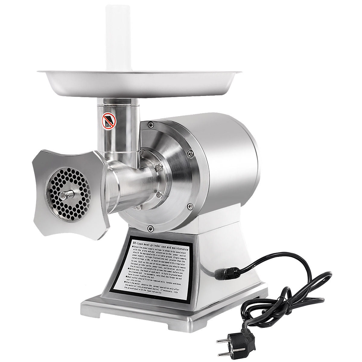 1100W Stainless Steel Heavy Duty #22 Electric Meat Grinder Food Grinders & Mills at Gallery Canada
