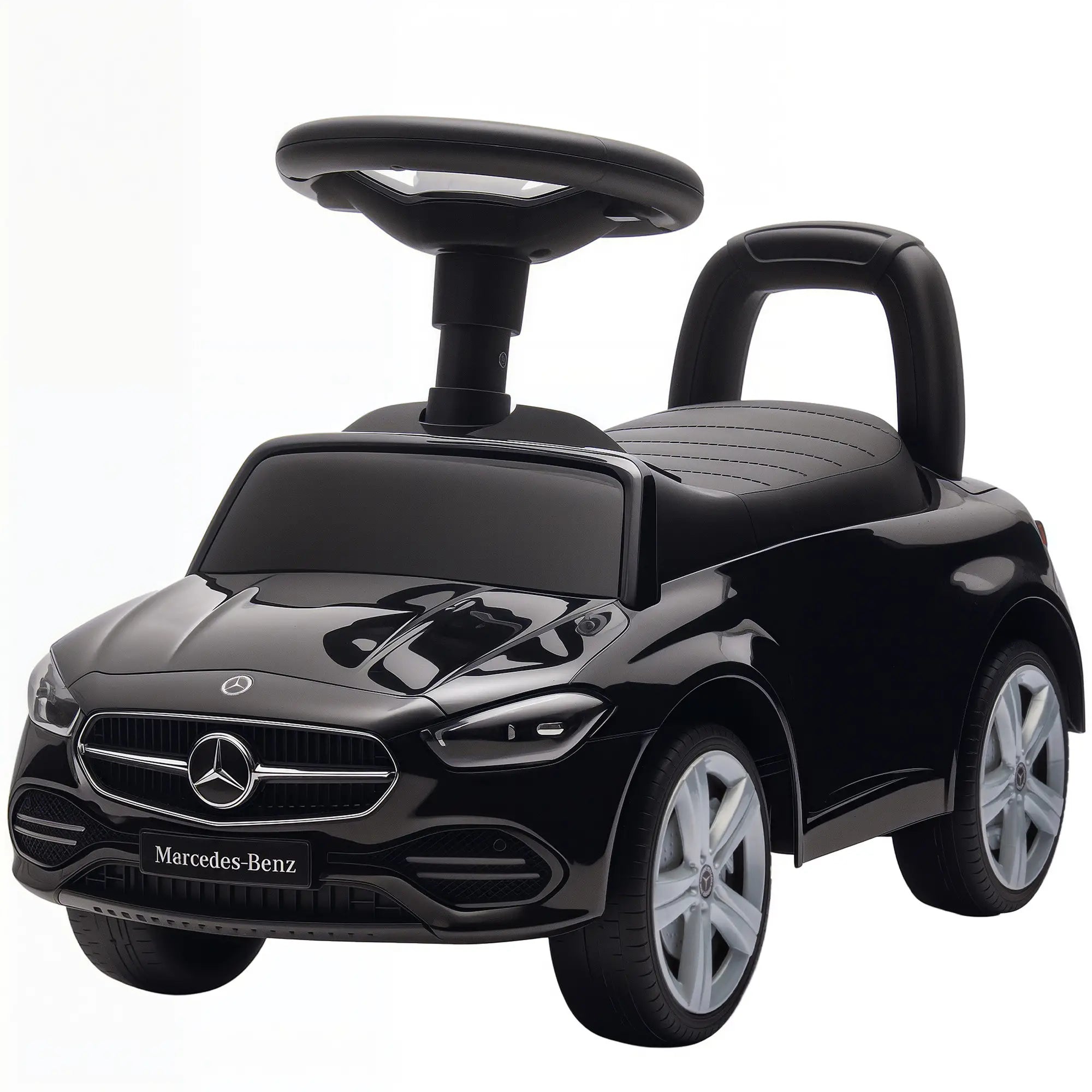 Mercedes-Benz C-Class Kids Ride On Car, 18-36 M, Black Push Cars for Toddlers Black at Gallery Canada