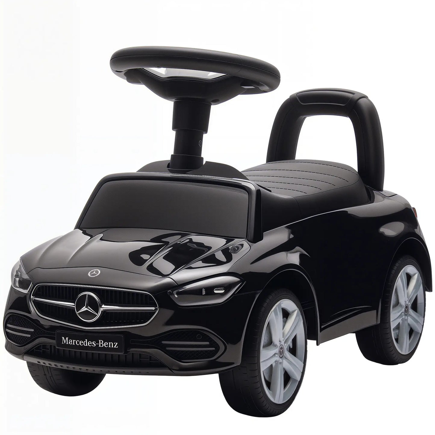 Mercedes-Benz C-Class Kids Ride On Car, 18-36 M, Black Push Cars for Toddlers Black at Gallery Canada