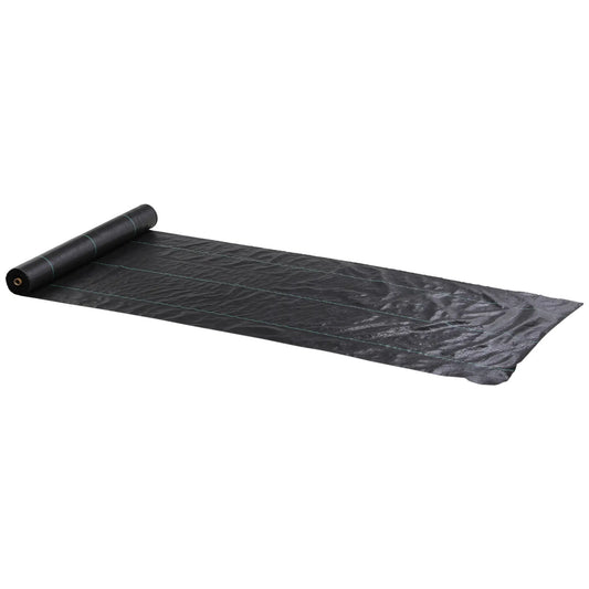 Weed Barrier Fabric 3ft x 300ft, Garden Landscaping Sheet, Heavy Duty 2oz Weed Barrier Fabrics Black at Gallery Canada