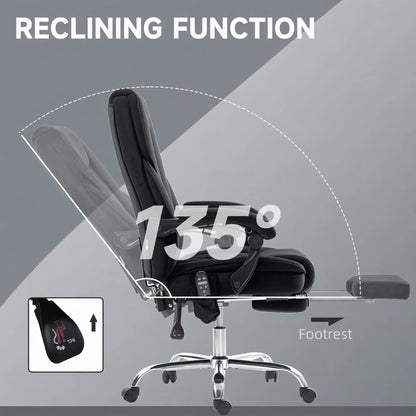 Reclining Massage Office Chair, Black Massage Chairs at Gallery Canada