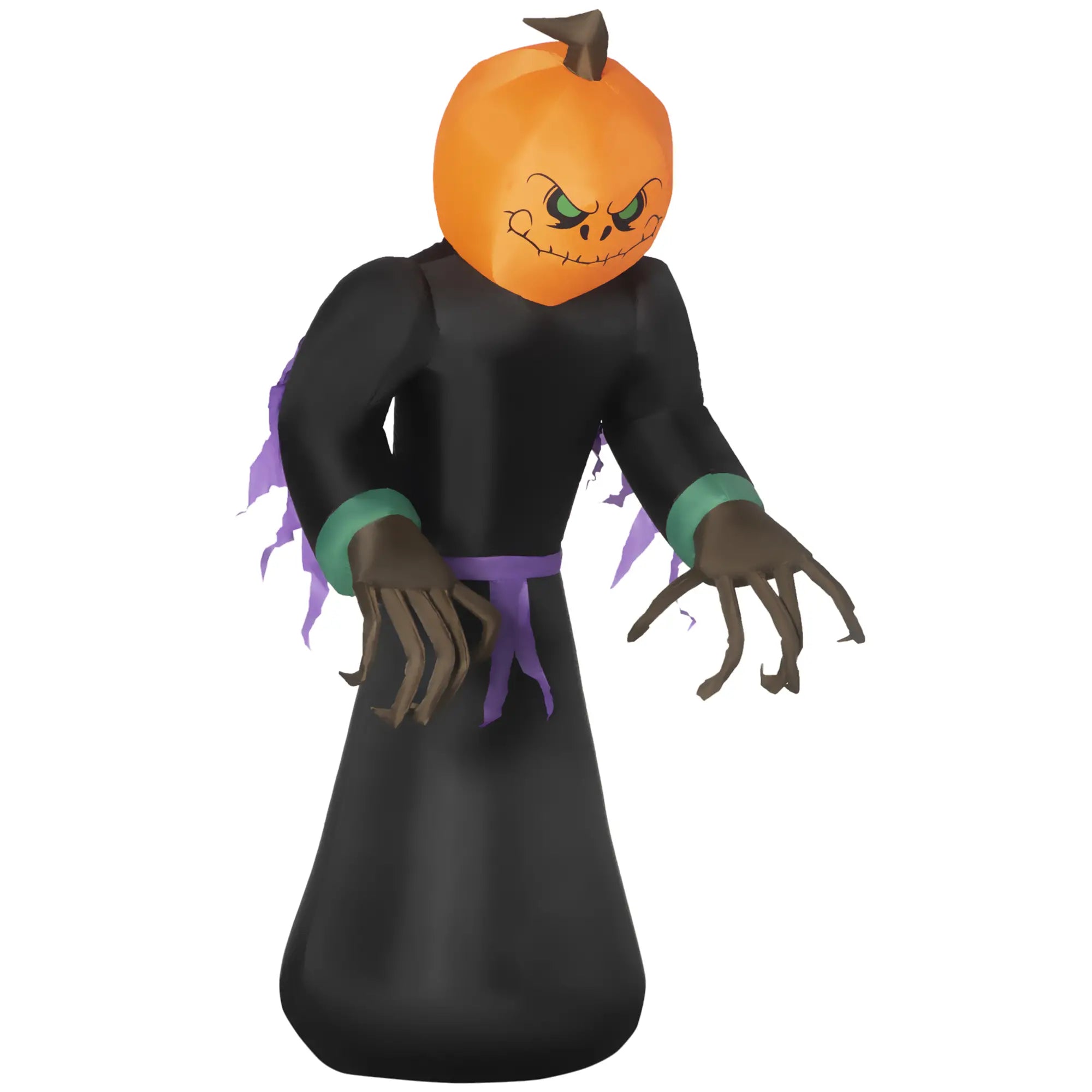 7ft Inflatable Halloween Pumpkin Reaper, LED Outdoor Yard Display Halloween Decorations at Gallery Canada