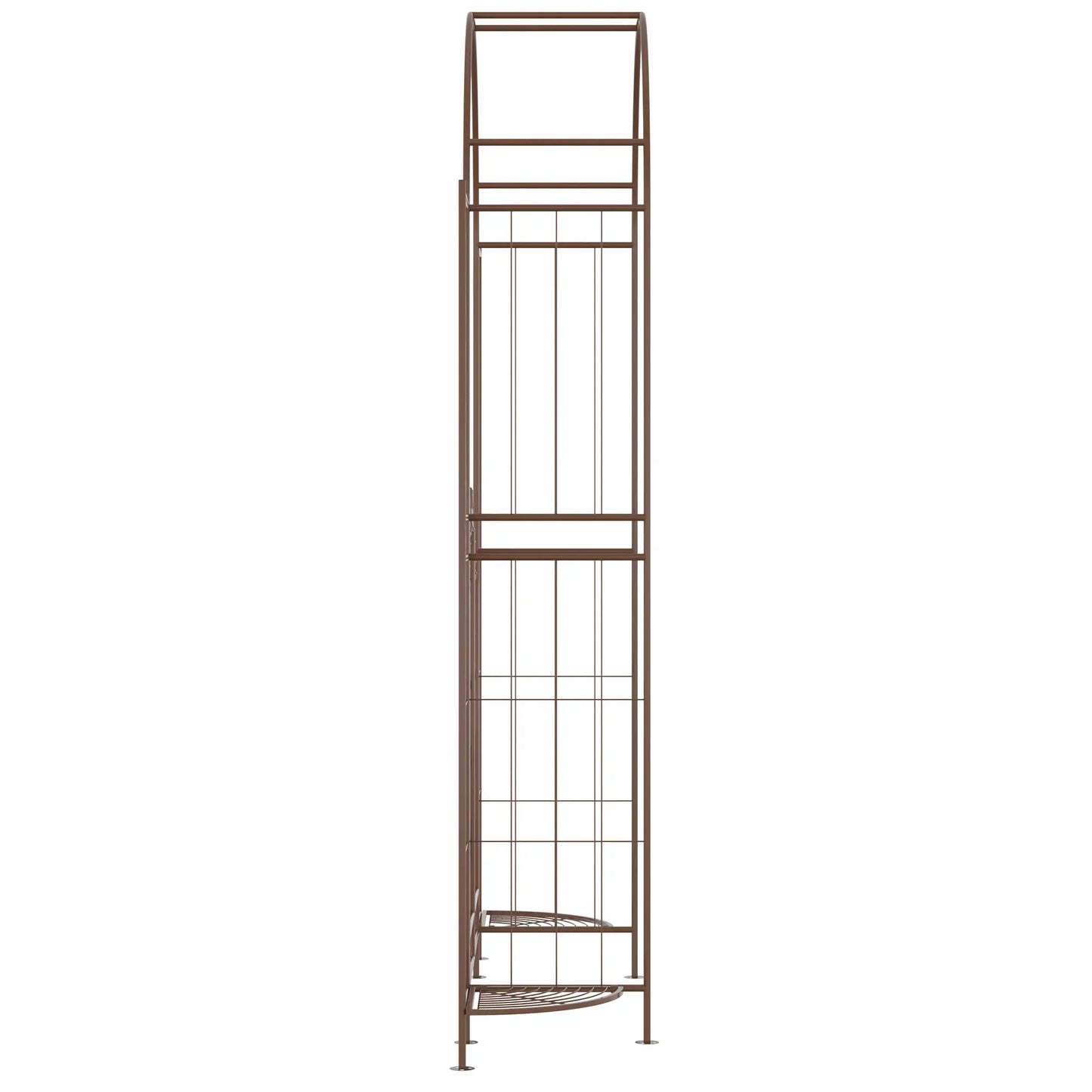 7ft Metal Garden Arch Trellis, Outdoor Arbor for Climbing Plants Garden Arches at Gallery Canada