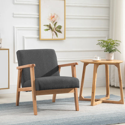 Mid-Century Modern Accent Chair, Grey Accent Chairs at Gallery Canada