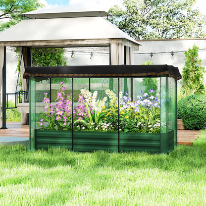 Galvanized Steel Planter Box, Raised Garden Bed, Crop Cage, Shade Cloth Raised Garden Beds at Gallery Canada