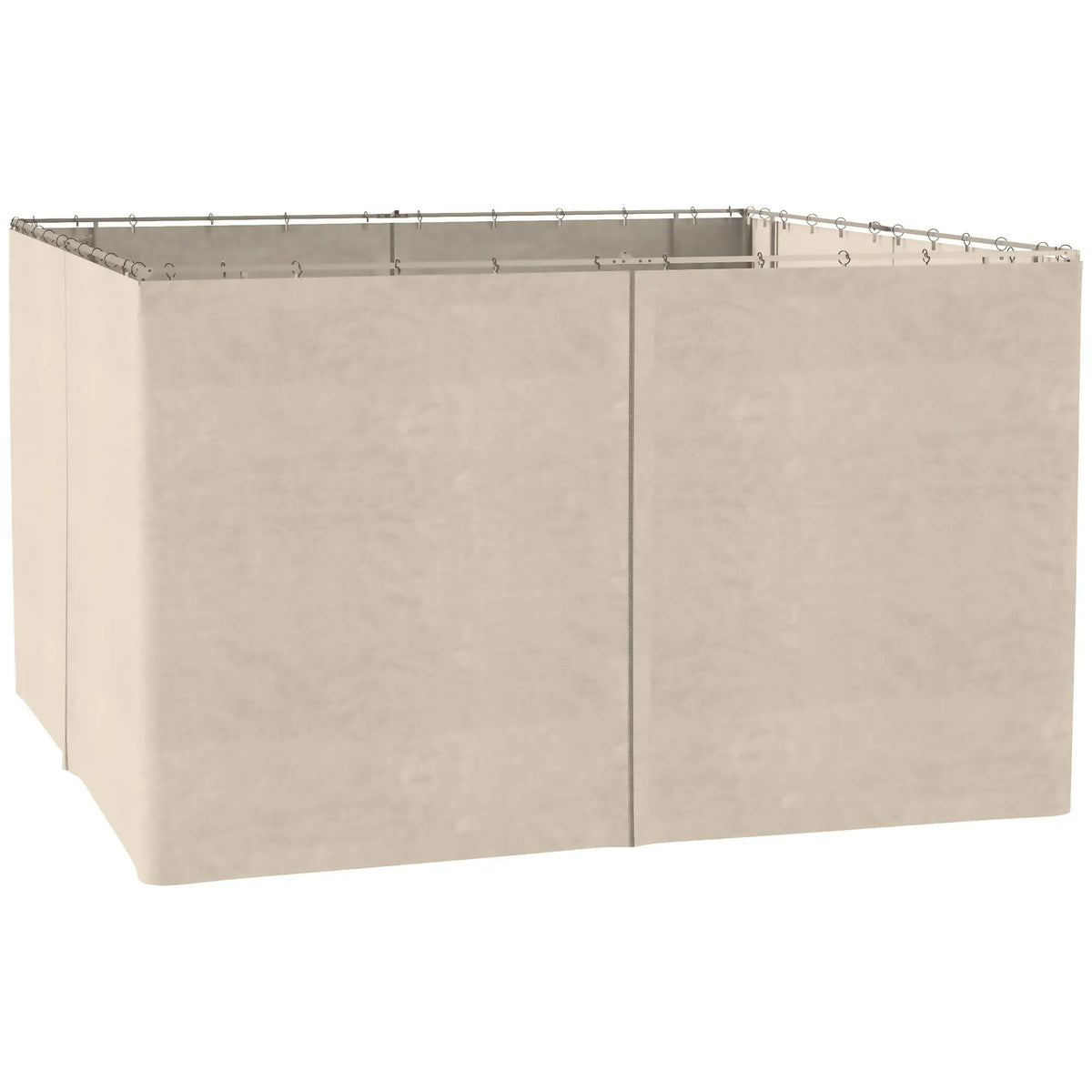 10' x 13' Gazebo Sidewall Set, 4 Panels, Hooks Included, Beige Gazebo Sidewalls at Gallery Canada