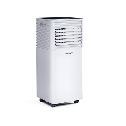 8000 BTU Air Cooler, Dehumidifier, Fan Mode, Black Portable Air Conditioners Black at Gallery Canada