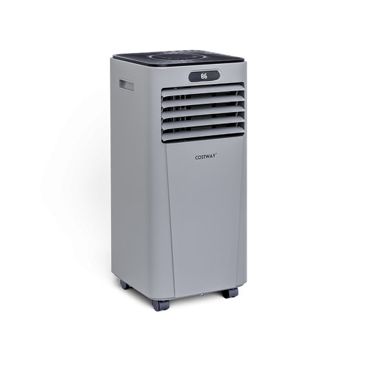 10000 BTU Portable Air Conditioner, Gray Air Conditioners Gray at Gallery Canada