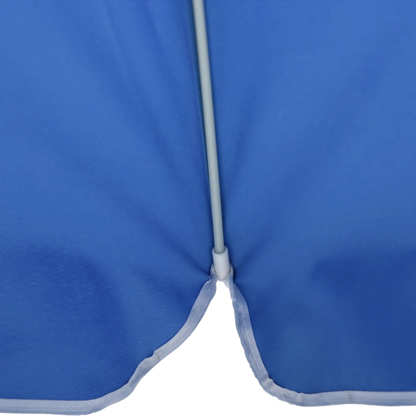 6.4ft Beach Umbrella, Aluminum Pole, Adjustable Tilt, Carry Bag, Blue Beach Umbrellas at Gallery Canada