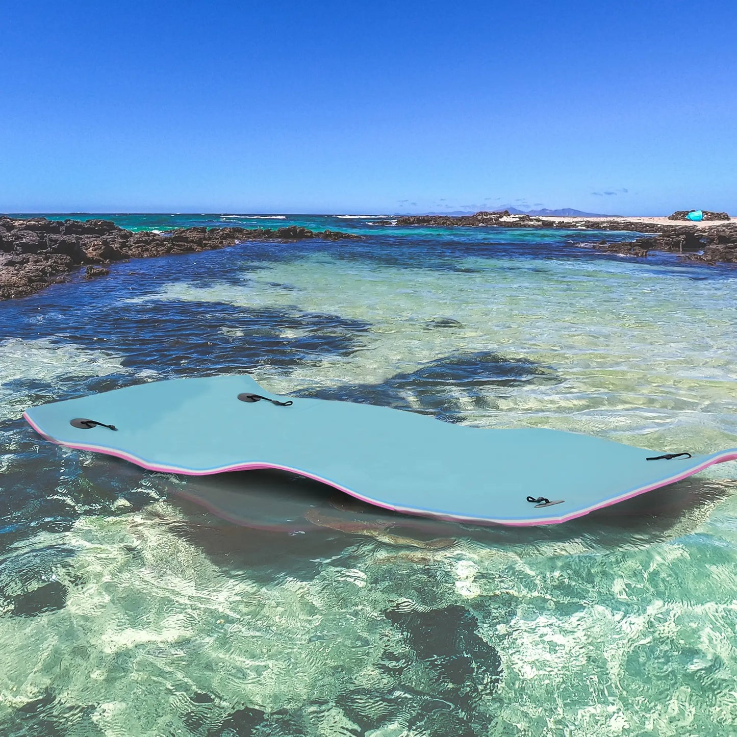 7.5x4ft Floating Mat, Lily Pad Water Carpet, Pool Beach Lake Floating Water Mats at Gallery Canada