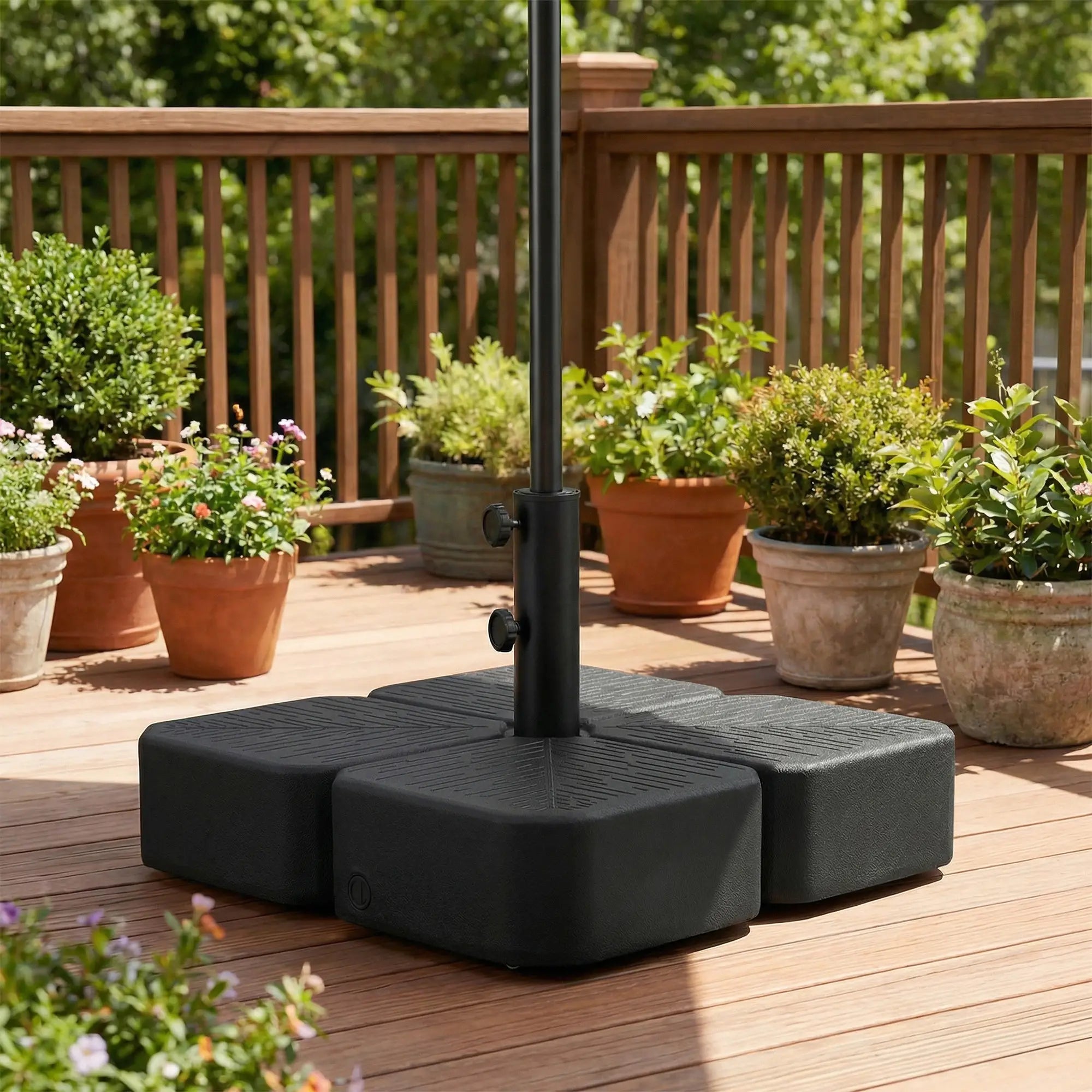 Heavy Duty Outdoor Umbrella Stand, 1.5