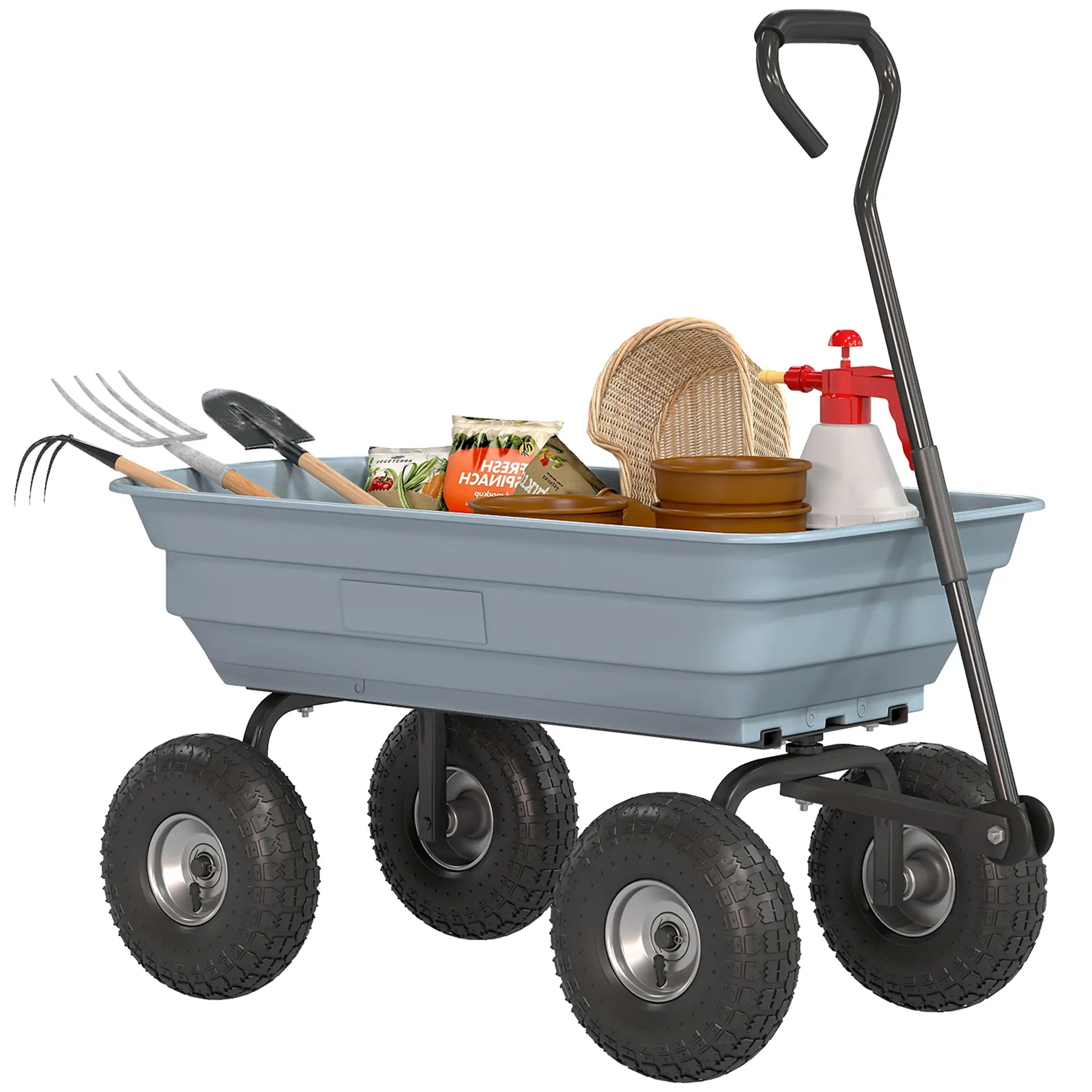 Steel Garden Cart, 10