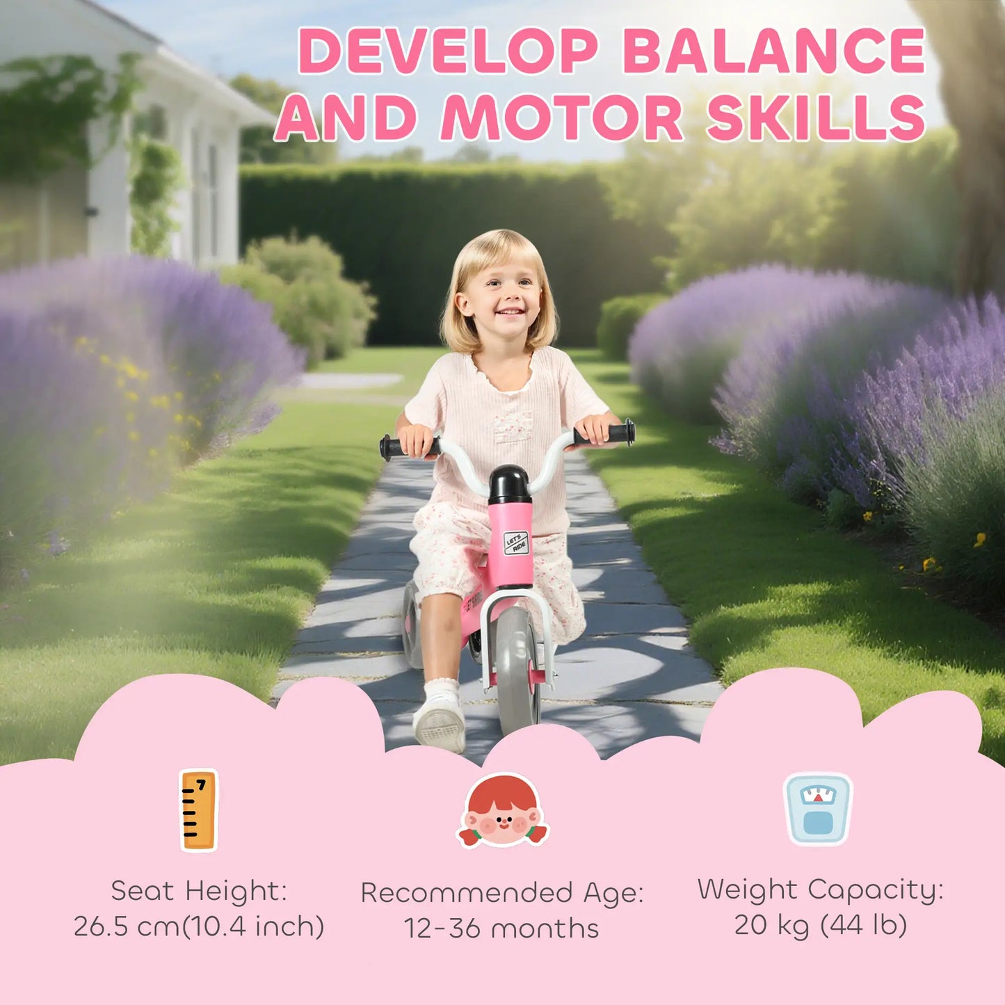 Toddler Balance Bike, 12-36 Months, No Pedal, 3 Silence Wheels, Green Riding & Rocking Toys at Gallery Canada