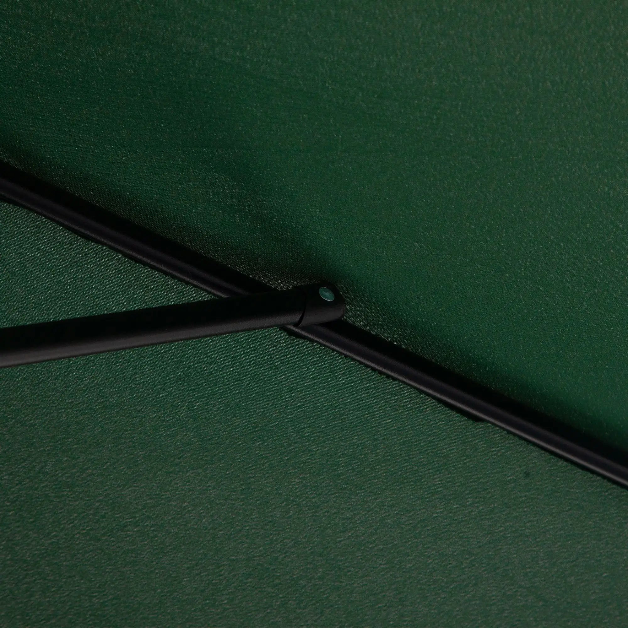 8ft Half Umbrella, Outdoor Balcony Parasol, Patio Sun Shade, Green Sun Umbrellas at Gallery Canada