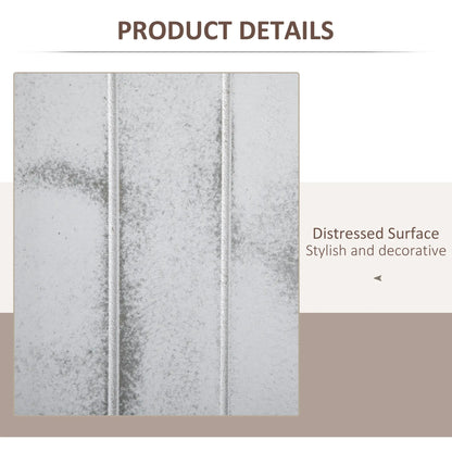 Foldable Screen Divider, 5.5' Rustic, Indoor Bedroom Office, White Room Dividers at Gallery Canada