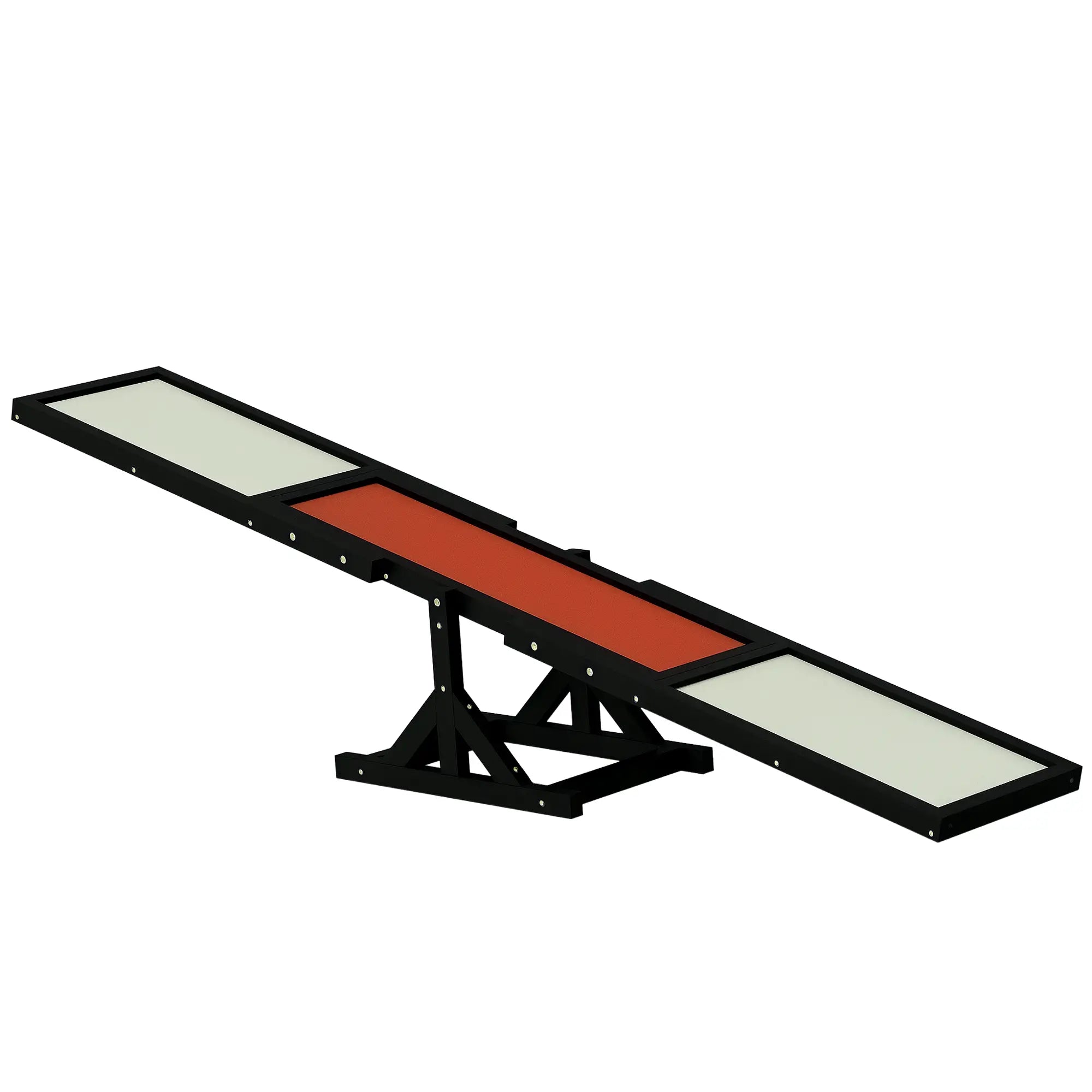 Wood Pet Seesaw, Dog Agility Training Equipment, Weather Resistant, Black Dog Agility Training Equipment at Gallery Canada