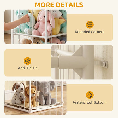 Stuffed Animal Storage Organizer, Waterproof Bottom, 47x47x132cm, no color Baby & Kids Storage at Gallery Canada