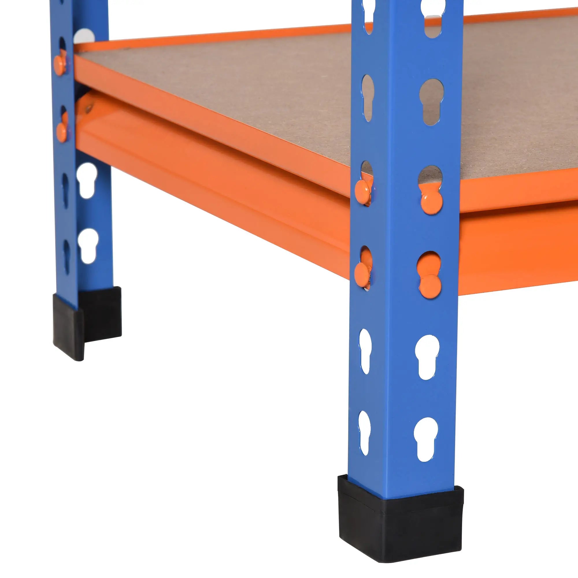 5-Tier Heavy Duty Garage Shelf, Adjustable Metal Shelving Unit, 31.5