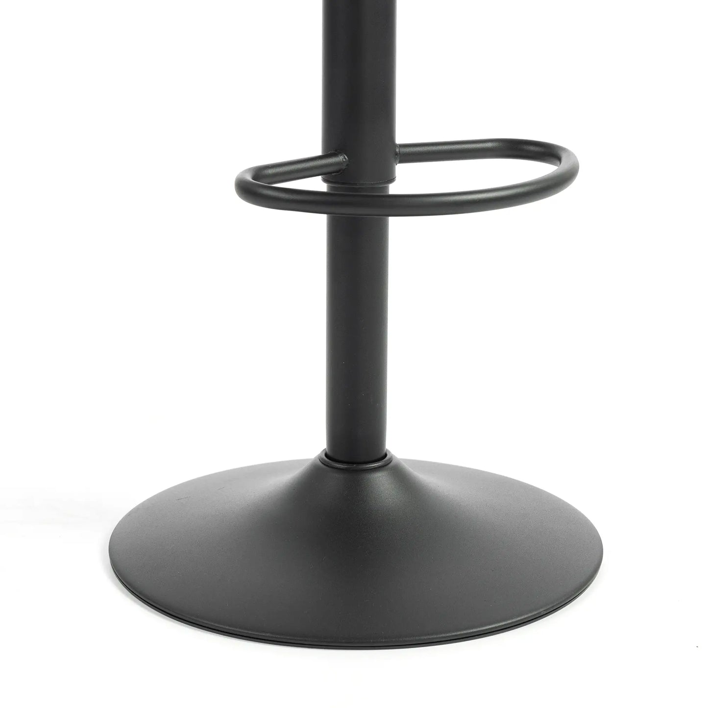 Adjustable Swivel Bar Stools With Backrest, Set Of 2, Black Bar Stools at Gallery Canada