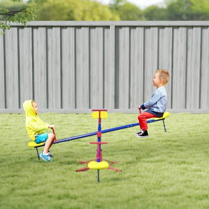 Kids Metal Seesaw, 4 Seats, Playground Equipment for Garden Gym Sets & Swings at Gallery Canada