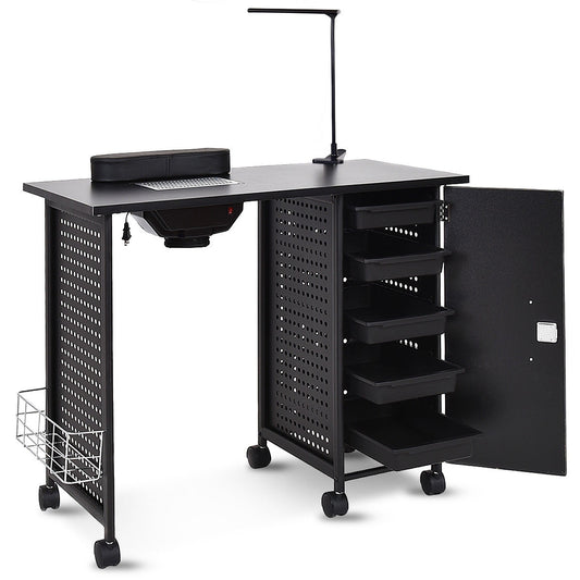 Deluxe Salon Steel Frame Manicure Table Spa & Salon Options at Gallery Canada