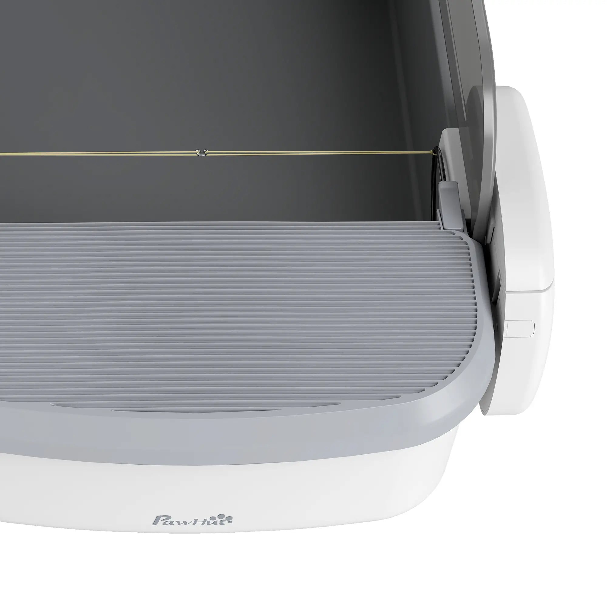 Automatic Cat Litter Box, Self Cleaning, App Control, Open Top, Grey Cat Litter Box Enclosures at Gallery Canada