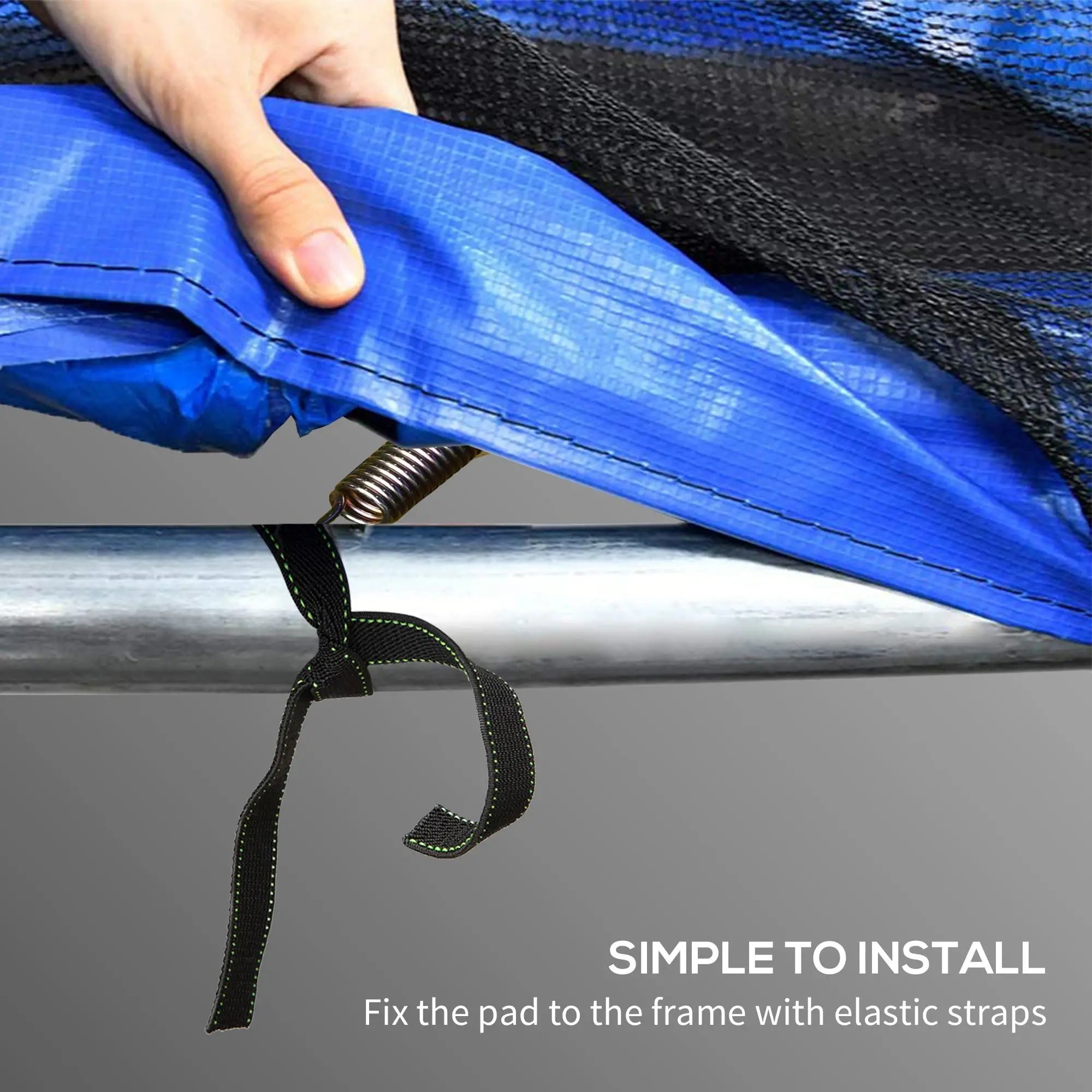 8FT Trampoline Spring Cover, Waterproof, Tear-Resistant, Multi-Colored Trampolines at Gallery Canada