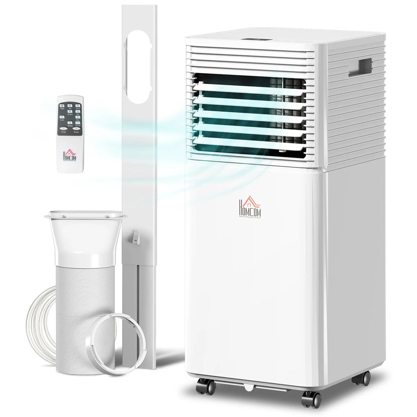 10000 BTU Portable Air Conditioner, Fan, Dehumidifier, Remote, 24H Timer, White Air Conditioner White at Gallery Canada