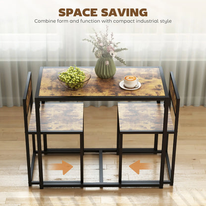 Industrial Dining Set For 2, Kitchen Table And Chairs Dining Table Sets at Gallery Canada