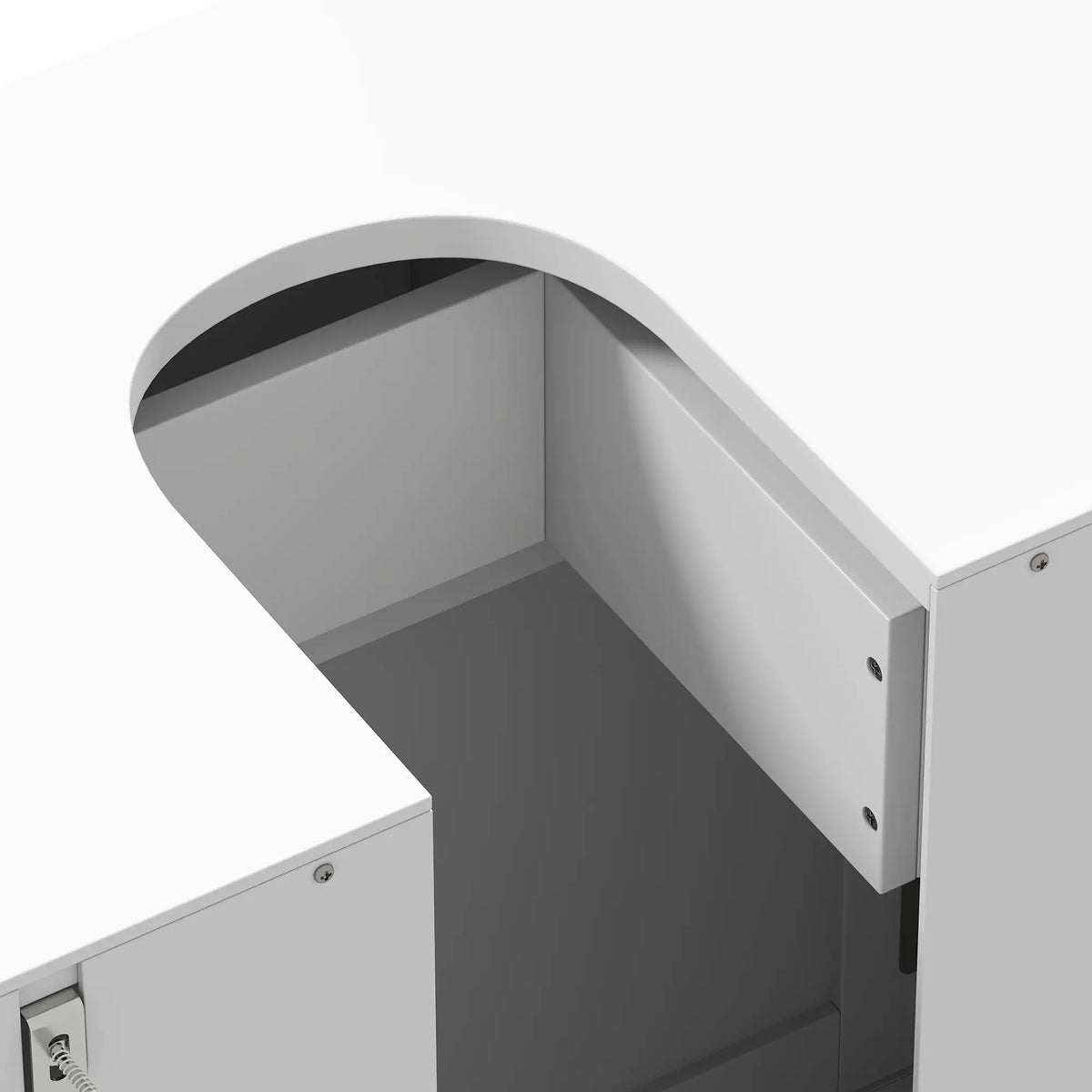 Modern Bathroom Vanity Cabinet, Under Sink Storage, White Bathroom Cabinets at Gallery Canada
