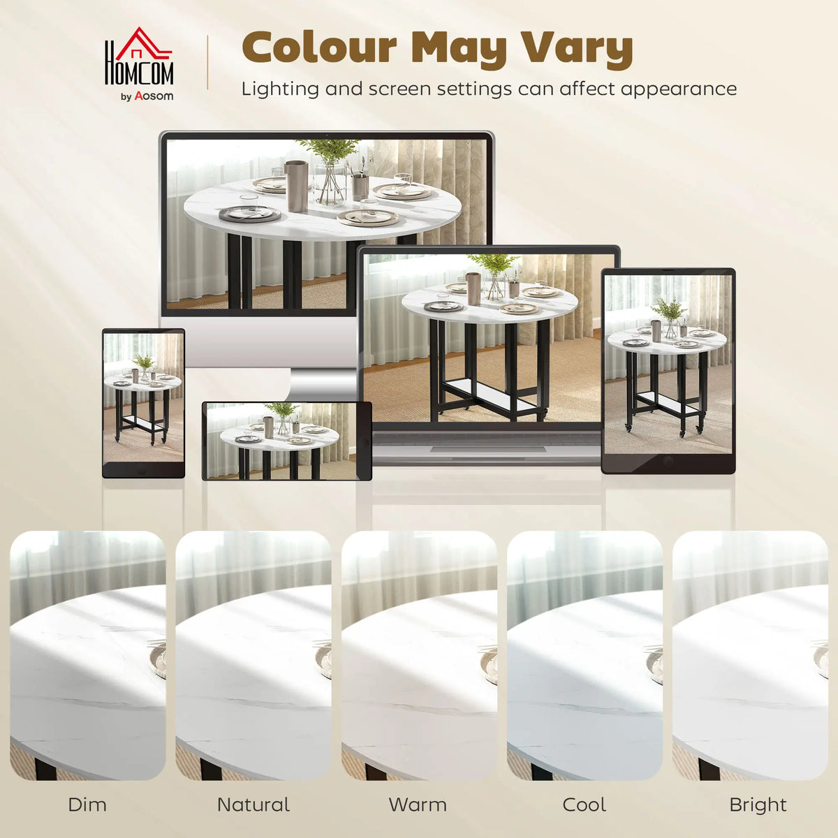 Folding Drop Leaf Table, White Marble, Open Shelf, Rolling Kitchen Table, White Dining Tables at Gallery Canada