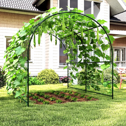 Garden Arch Trellis For Climbing Plants, 7.1FT Tall, Outdoor Plant Stands at Gallery Canada