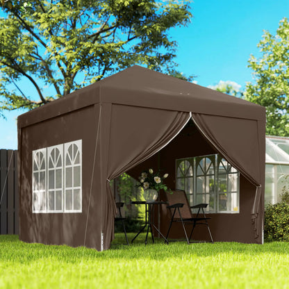 10'x10' Coffee Outdoor Pop Up Party Tent Wedding Gazebo Pop Up Canopies at Gallery Canada