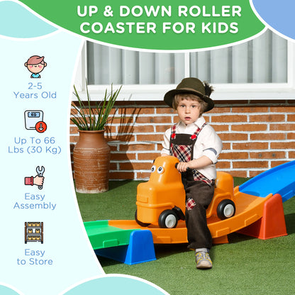 9.8 ft Roller Coaster For Kids, 4 Piece Toddler Ride On Toy Push Cars for Toddlers at Gallery Canada
