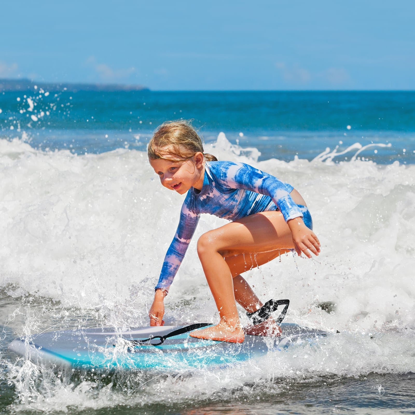 33/37/41 In Lightweight Body Board, EPS Core, Blue Surfing at Gallery Canada