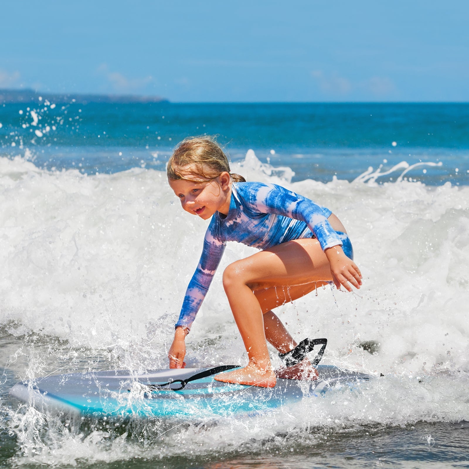 33/37/41 Inches Body Board EPS Core XPE Deck, Blue Surfing at Gallery Canada