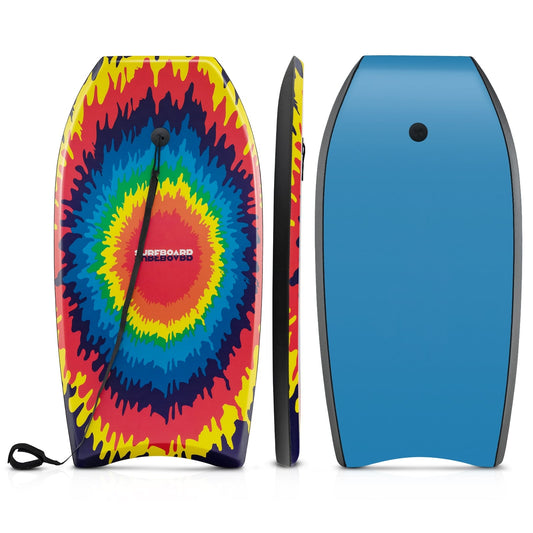 33/37/41 Inch Lightweight Body Board, EPS Core, Multicolor Surfing Multicolor at Gallery Canada