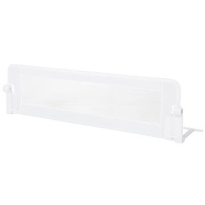 60-Inch Foldable Baby Bed Rail, Adjustable Safety Strap, White Bed Rails White at Gallery Canada