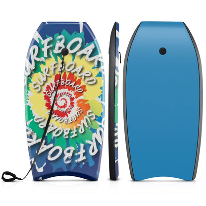 Lightweight Body Board, 33/37/41 Inches, EPS Core XPE Deck, Multicolor Surfing at Gallery Canada