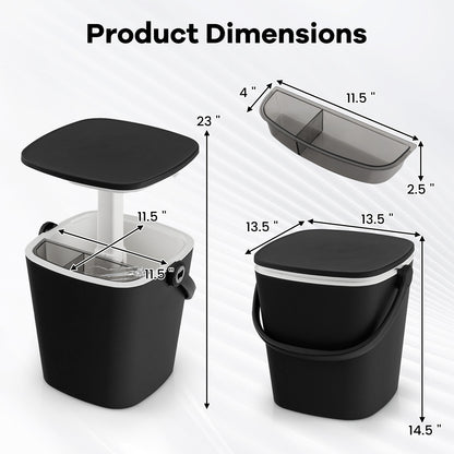 3-in-1 Portable Cooler Bar Table, Bottle Opener, Lift Top Lid, Black Coolers at Gallery Canada