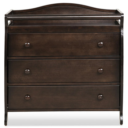 Baby Changing Table, 3 Drawers, Safety Belt, Brown Changing Tables at Gallery Canada