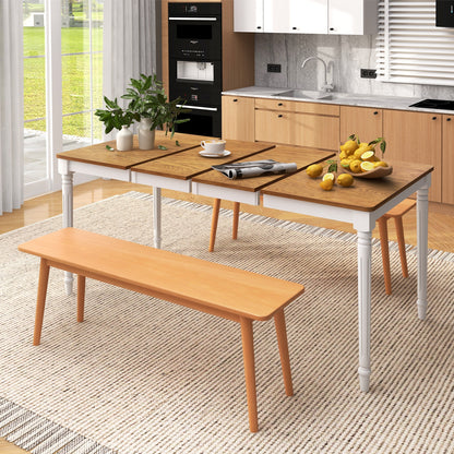 Extendable Dining Table, For 4-8 People, White Dining Tables at Gallery Canada
