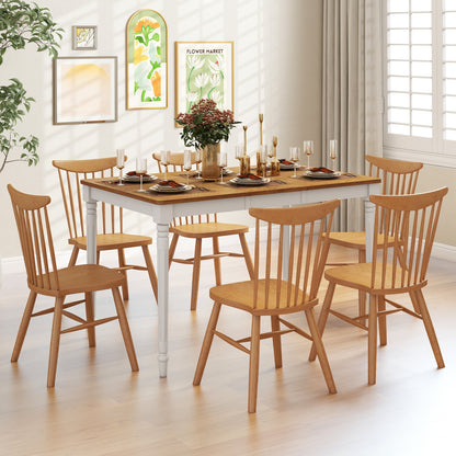 Extendable Dining Table, For 4-8 People, White Dining Tables at Gallery Canada