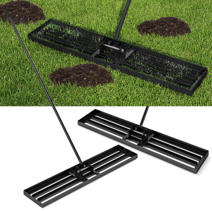 Lawn Leveling Rake, 46 x 10 Inch, Heavy Duty, Black Lawn Care Tools at Gallery Canada
