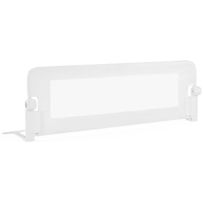 Foldable Baby Bed Rail, Swing Down Guard Rail, White Bassinets & Bedside Sleepers White at Gallery Canada