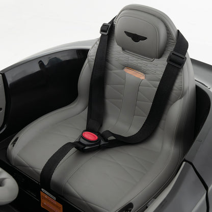 12V Kids Ride-On Bentley Bacalar Car, Black